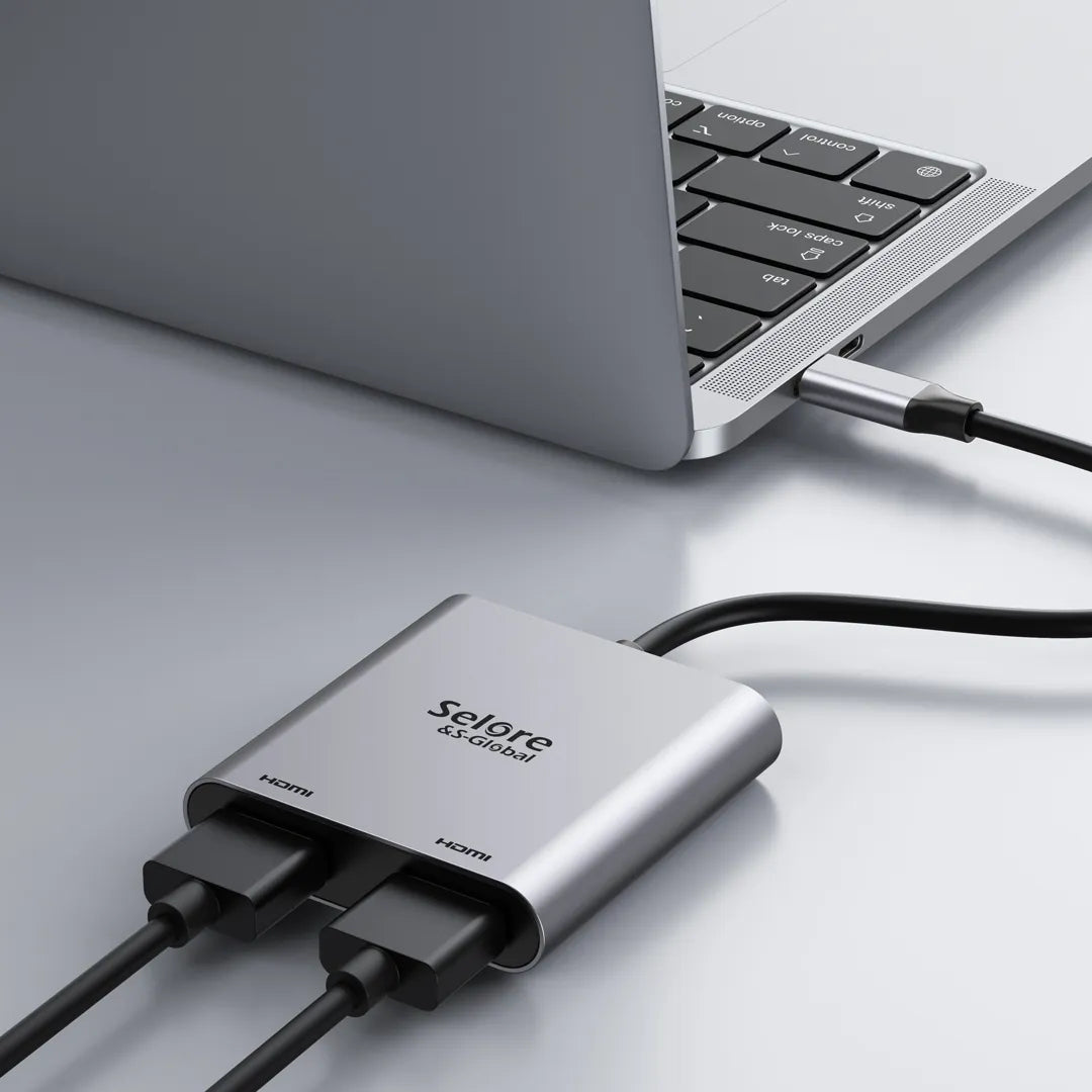 The Selore&S-Global USB-C to Dual HDMI Adapter: Enhancing Your Display Experience