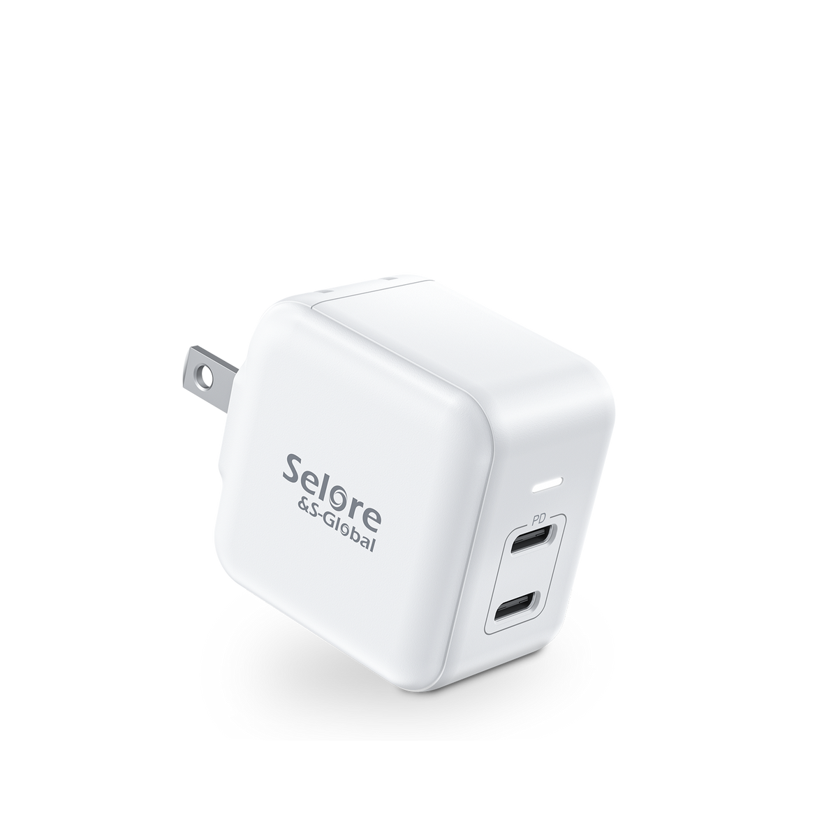 Selore 40W Fast Dual USB C GaN Charger for iPhone 15/Pro/Pro Max, and