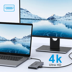 Selore USB C Dock SSD Enclosure 7 IN 1