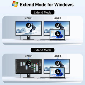 Selore USB C Hub 2 HDMI