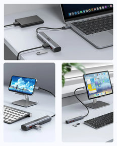Selore 10Gbps USB A & USB C HUB Multiport Adapters