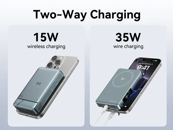 10,000mAh Apple MagSafe Power Bank | 15W Qi2 Charging & Active Cooling