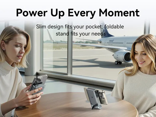 10,000mAh Apple MagSafe Power Bank | 15W Qi2 Charging & Active Cooling