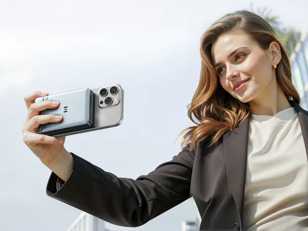 10,000mAh Apple MagSafe Power Bank | 15W Qi2 Charging & Active Cooling