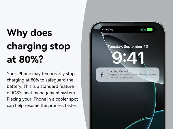 10,000mAh Apple MagSafe Power Bank | 15W Qi2 Charging & Active Cooling