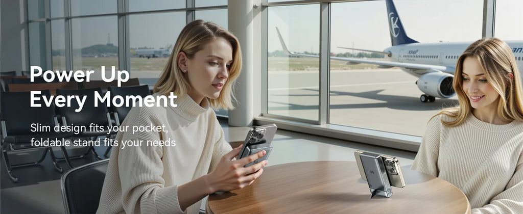 10,000mAh Apple MagSafe Power Bank | 15W Qi2 Charging & Active Cooling