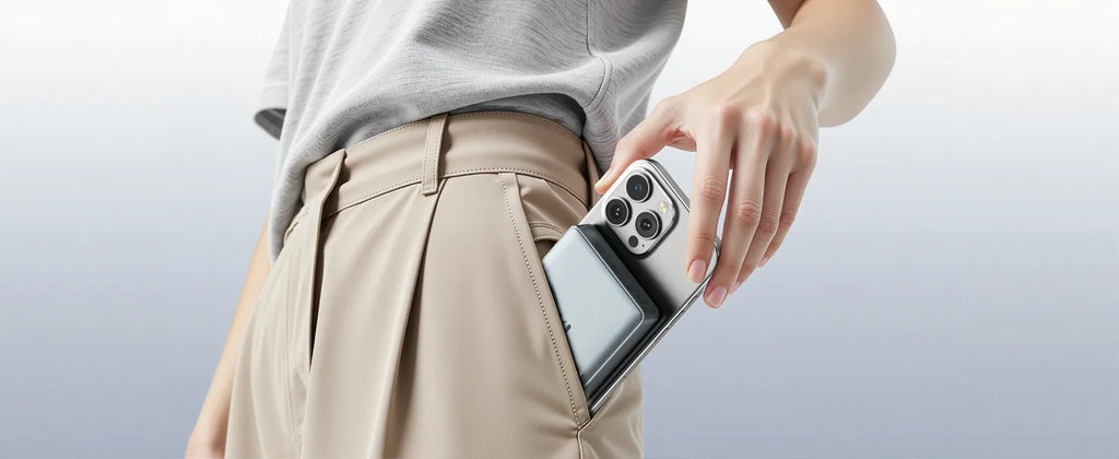 10,000mAh Apple MagSafe Power Bank | 15W Qi2 Charging & Active Cooling