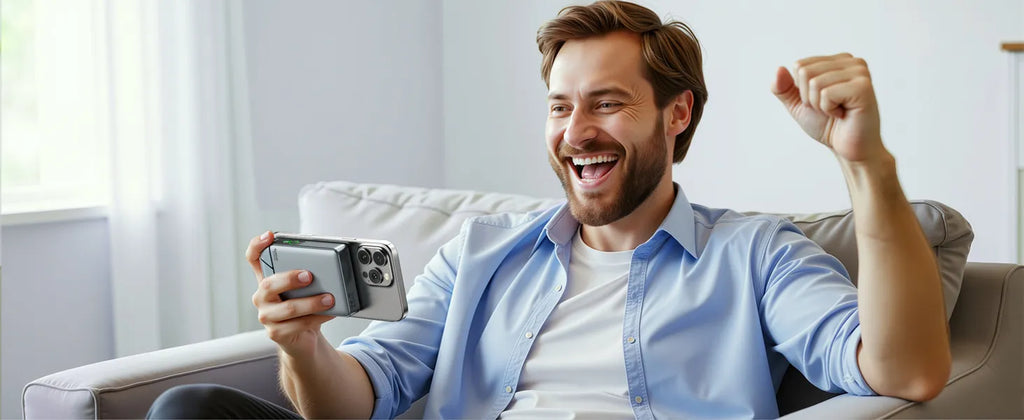 10,000mAh Apple MagSafe Power Bank | 15W Qi2 Charging & Active Cooling