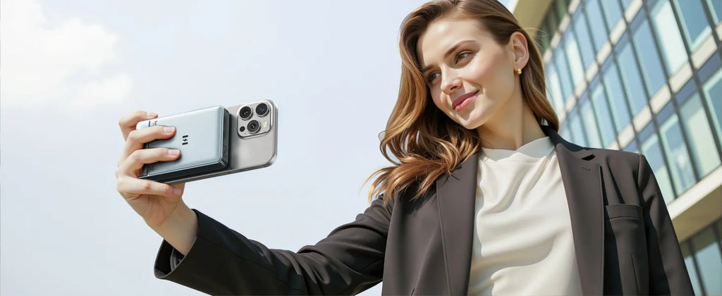 10,000mAh Apple MagSafe Power Bank | 15W Qi2 Charging & Active Cooling