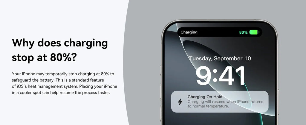 10,000mAh Apple MagSafe Power Bank | 15W Qi2 Charging & Active Cooling