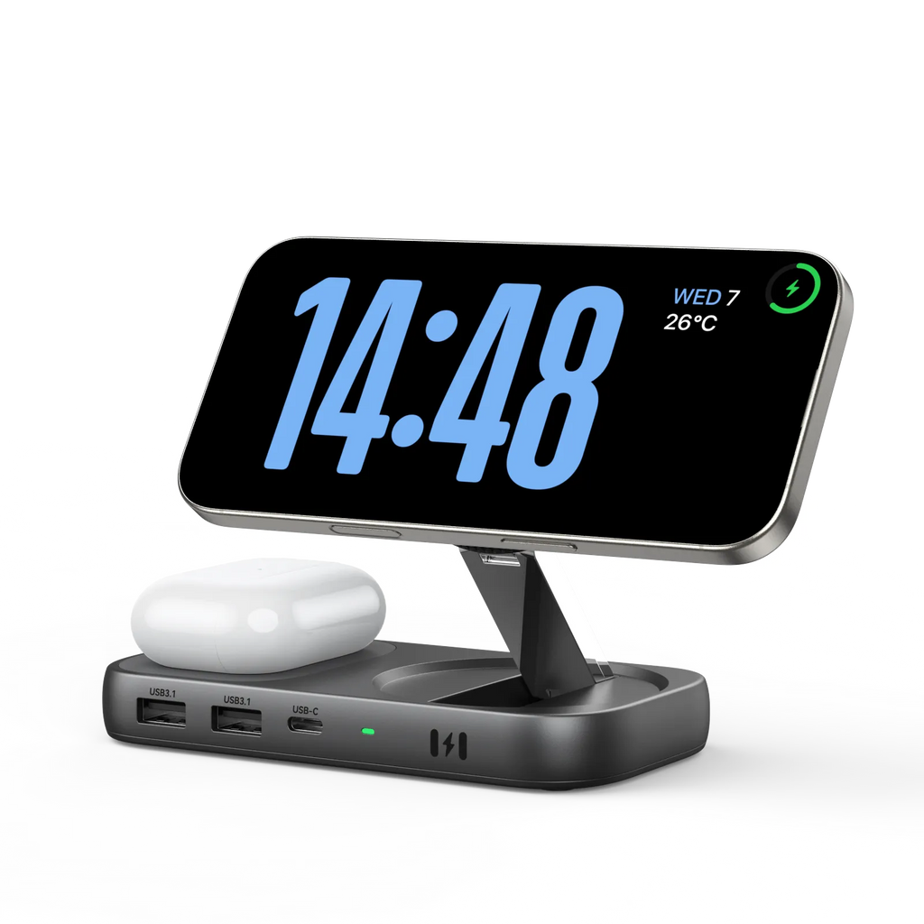 Selore 8 in 1 USB C Hub with Wireless Charging for MacBook