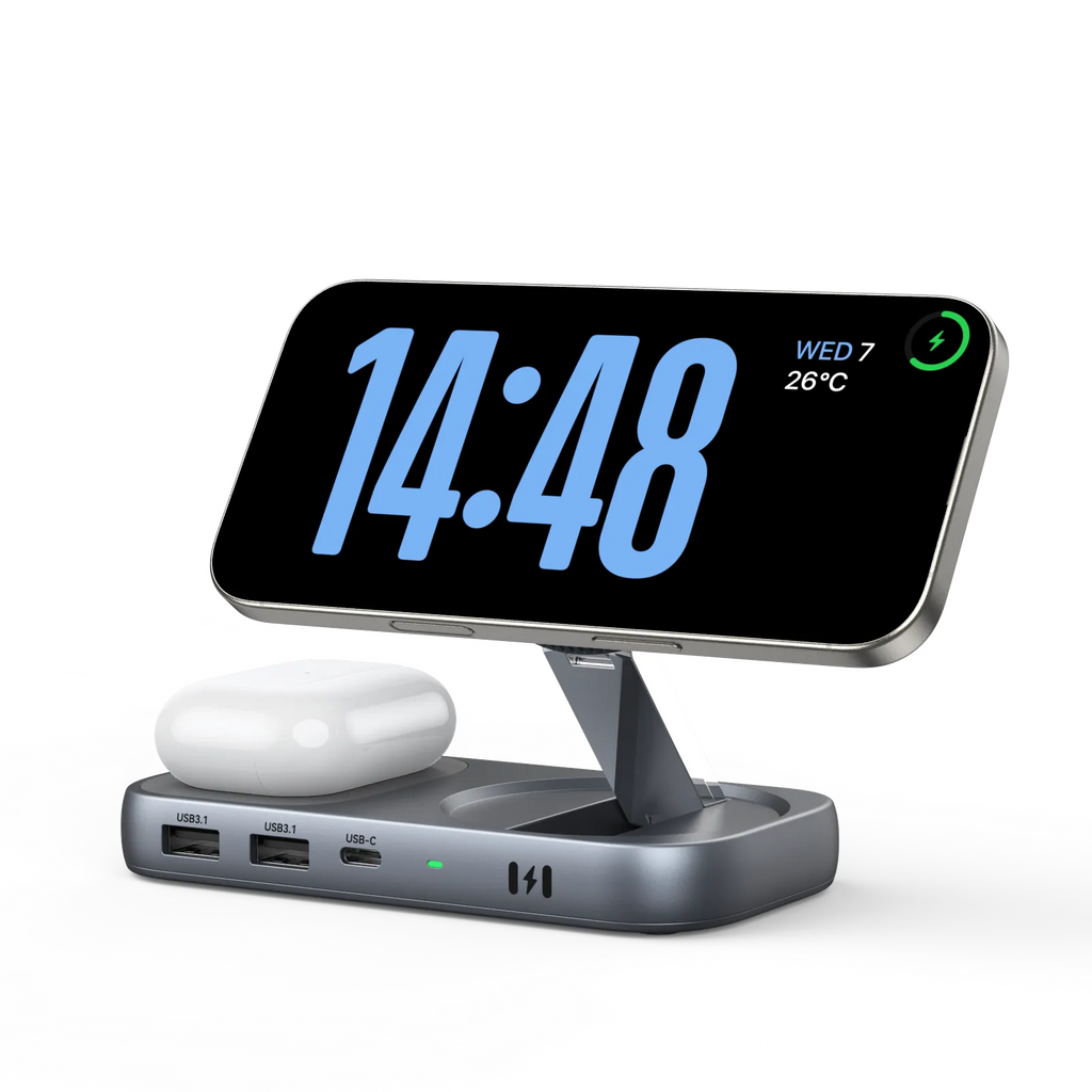 Selore 8 in 1 USB C Hub with Wireless Charging for MacBook