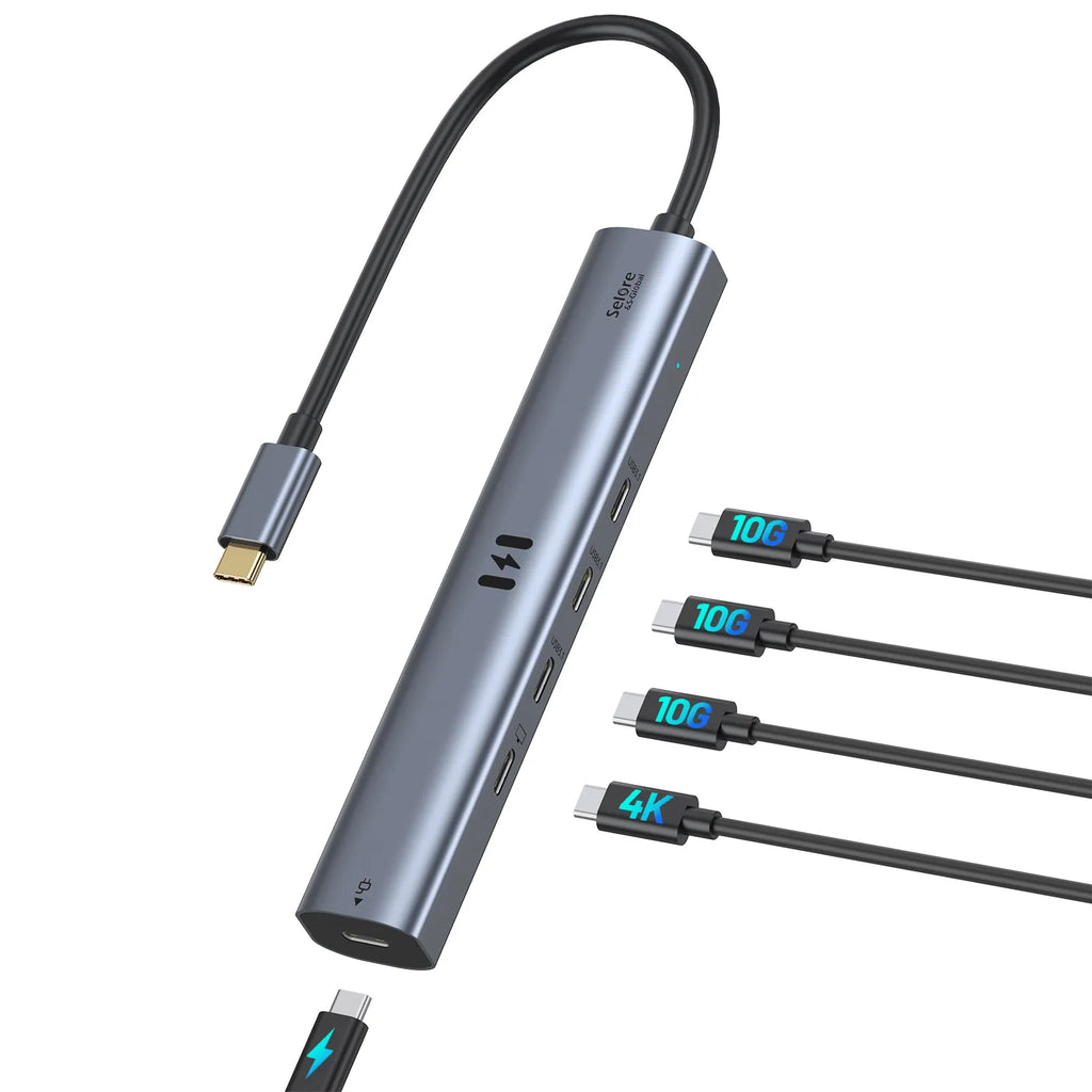 Selore 10Gbps USB C Hub
