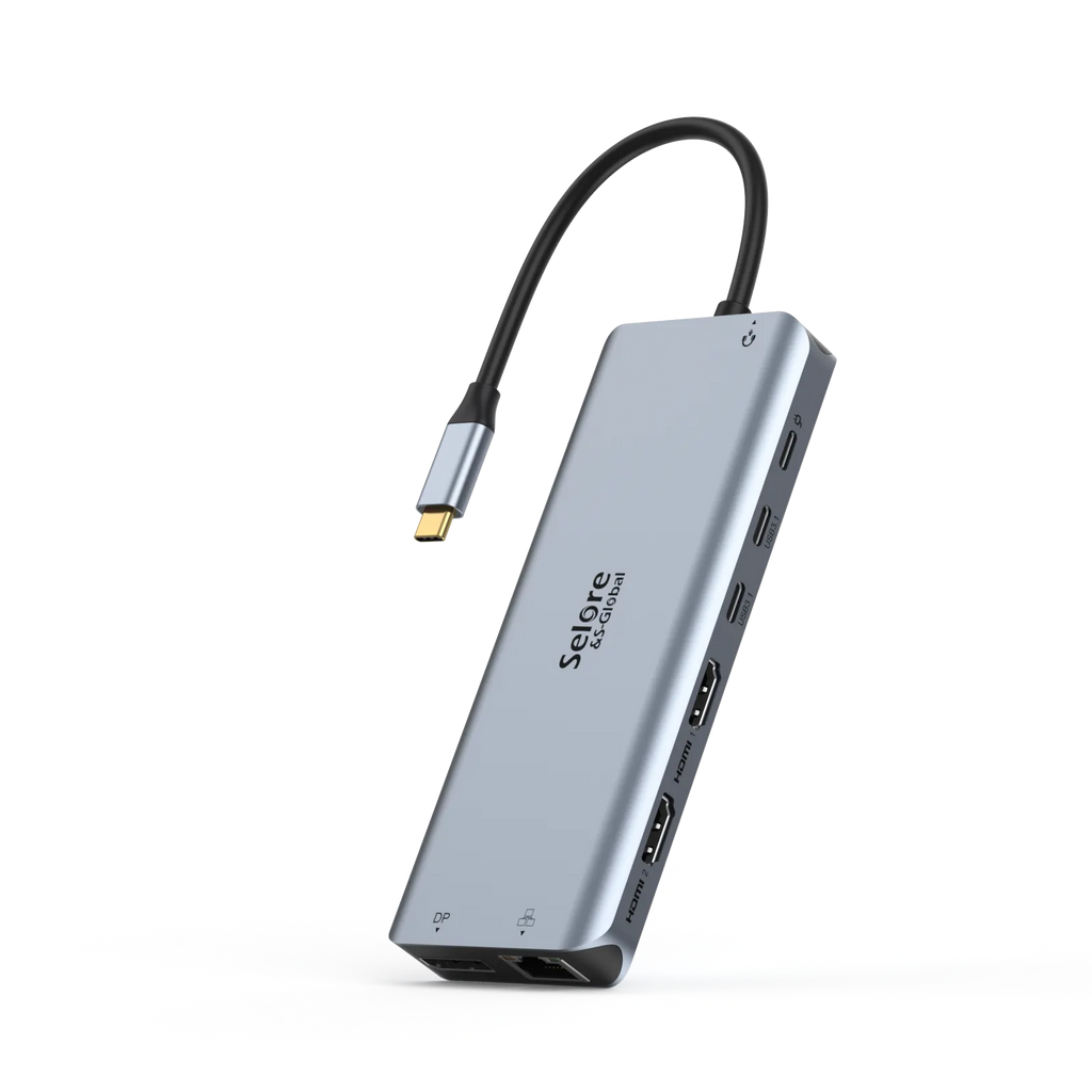 Selore Triple Display Laptop Docking Station 13 in 1