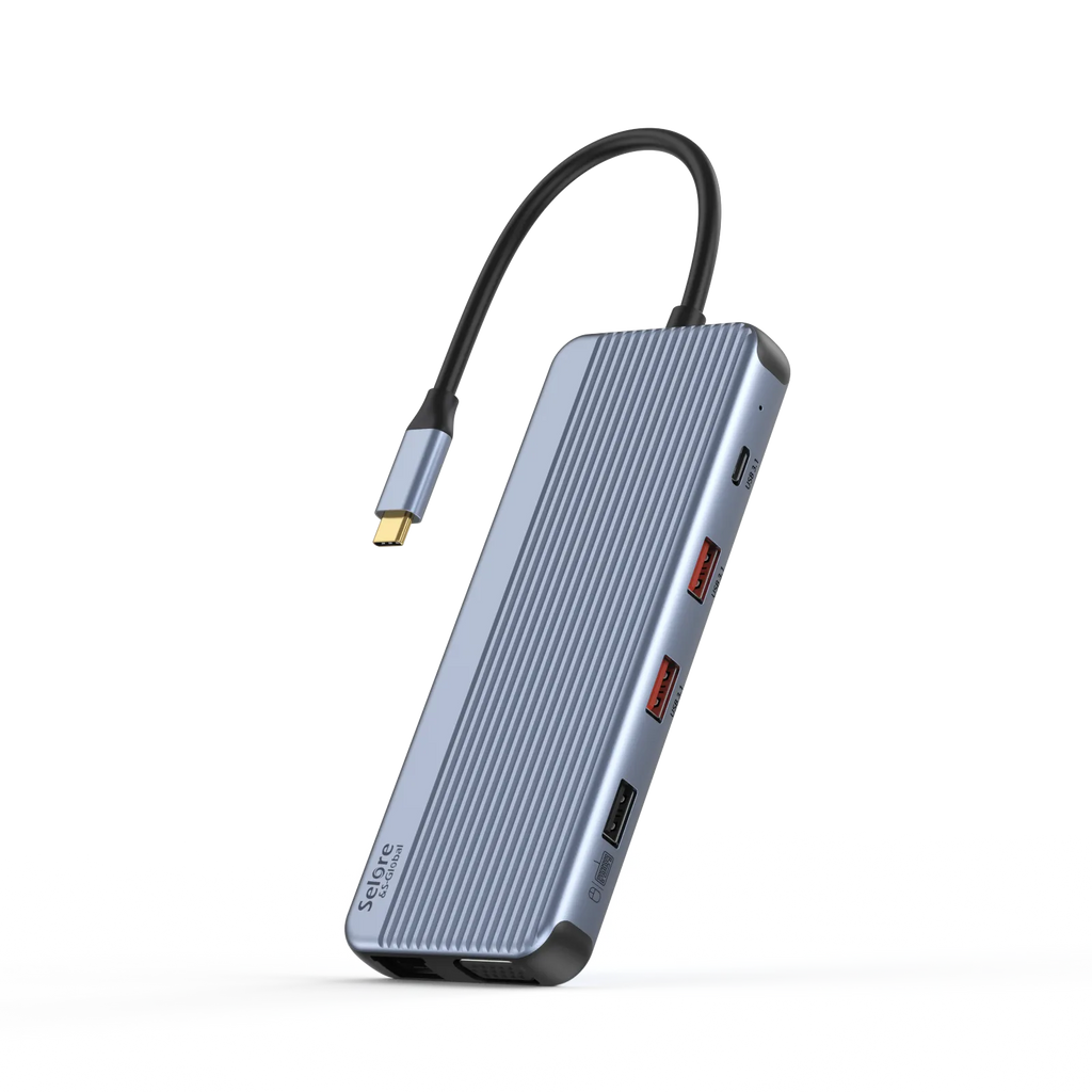 Selore 3 Monitors Laptop Docking Station(11 Ports)