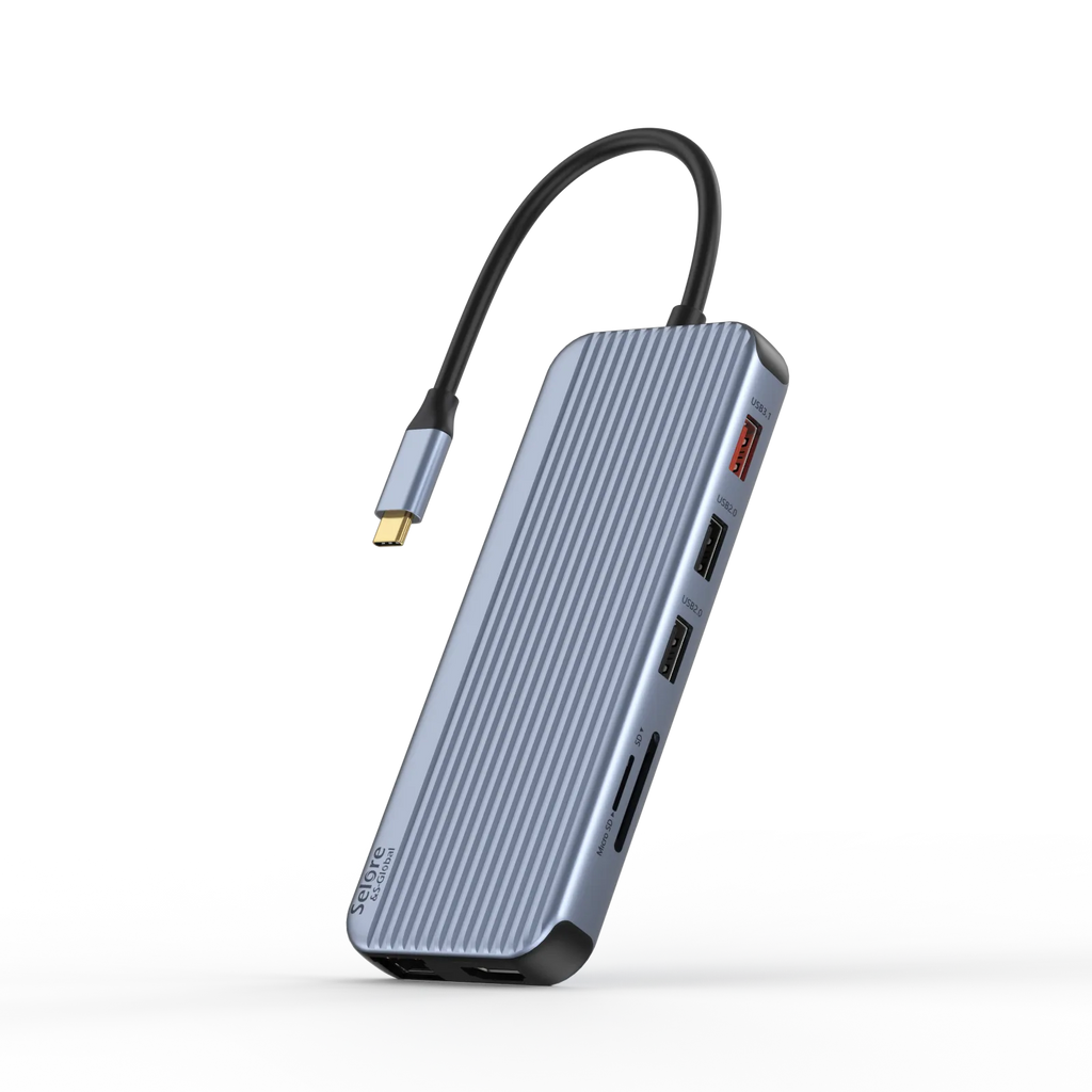 Selore 12 in 1 USB C Docking Station with 3 HDMI