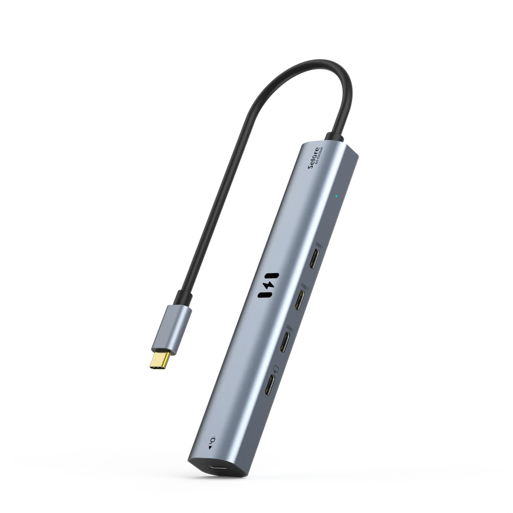 Selore 10Gbps USB C Hub with 4K@60Hz Video Display(5 Ports)